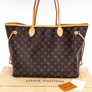 🔥 LOUIS VUITTON Neverfull GM Monogram Bag